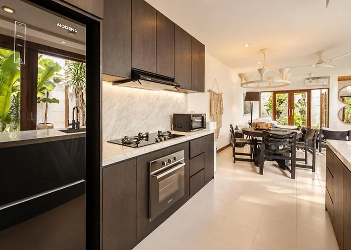 Ferienhaus Exquisite 2br Villas, Brawah, 300m To Canggu